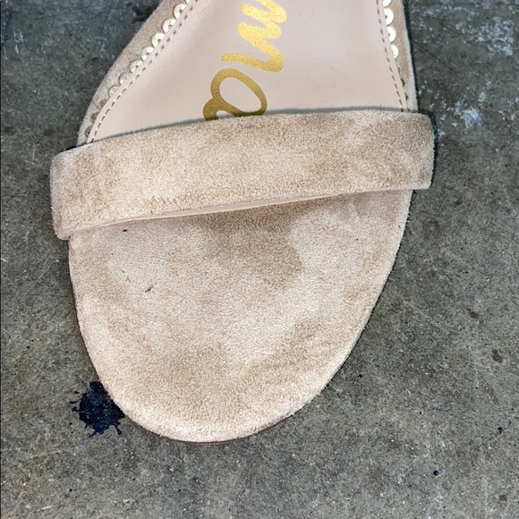 SAM EDELMAN NEESA OATMEAL SUEDE (11M) - Picture 5 of 6